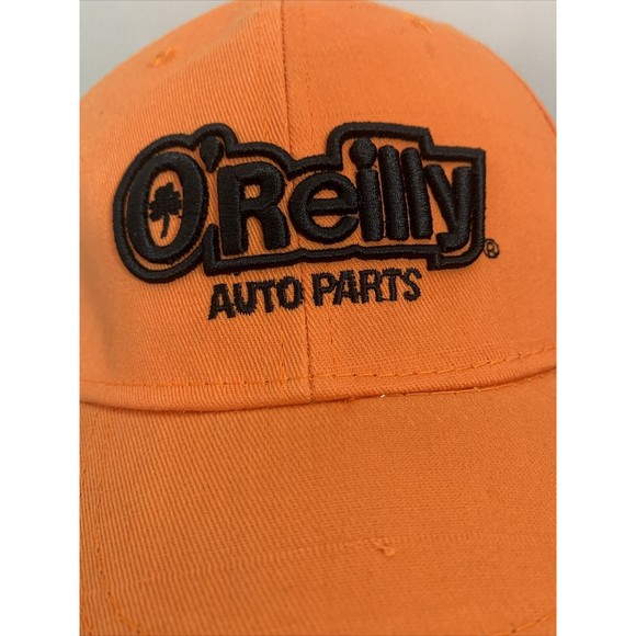 O'Reilly Auto Parts Orange Ball Cap Adjustable - Picture 2 of 8
